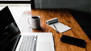 Professional digital agency workspace